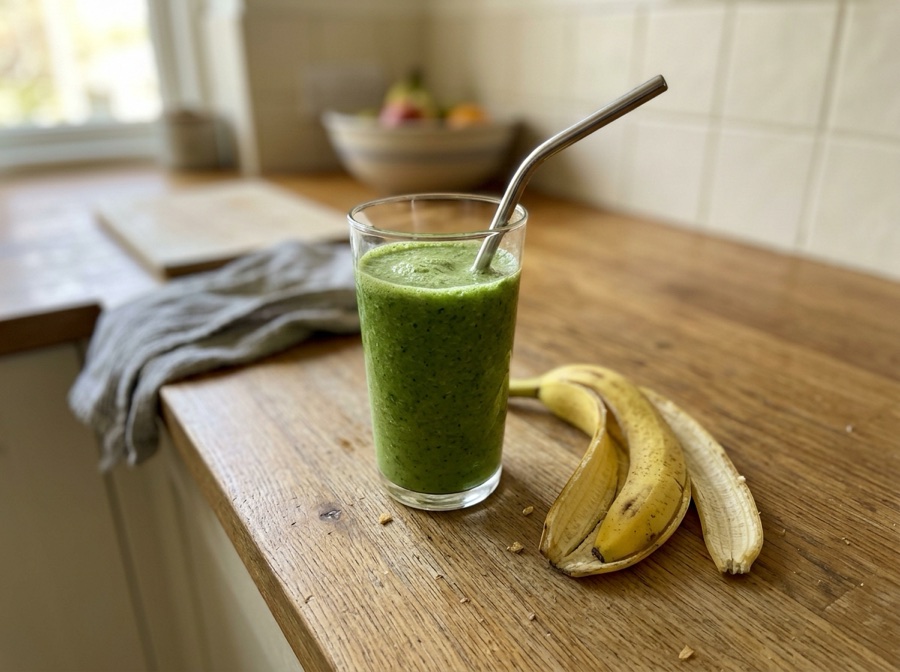 Green protein smoothie