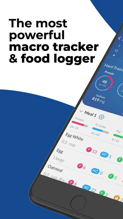 MacrosFirst interface in developer-supplied App Store artwork